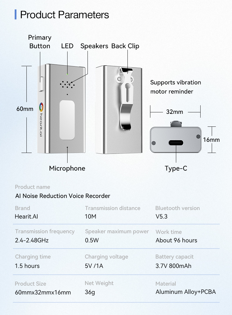 MIC05A Specifications