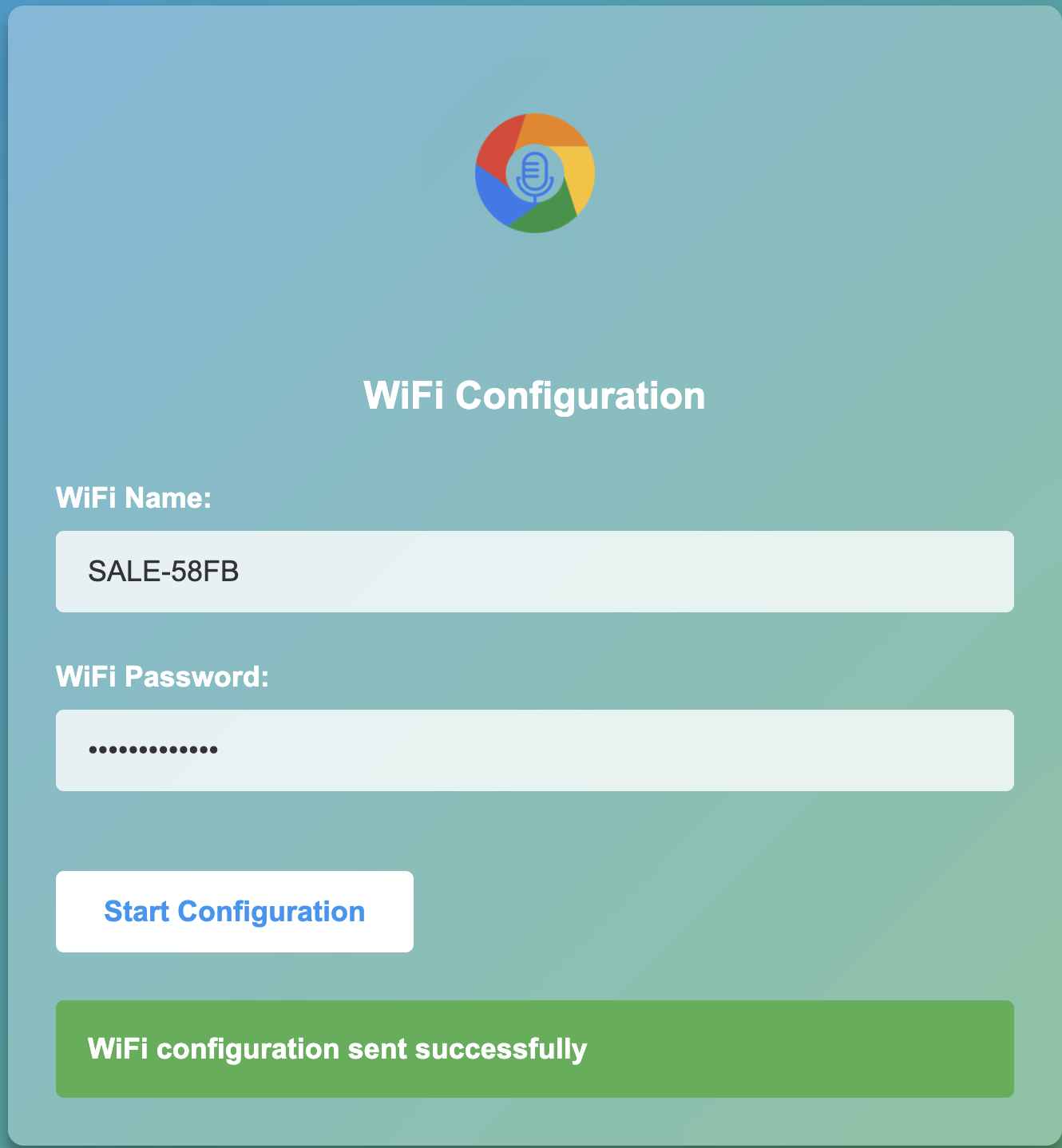 Transferring WiFi Credentials